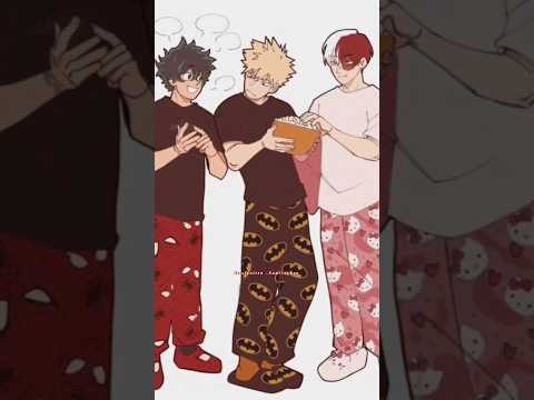 baku x deku x todo 🥰 #myheroacademia #anime #edit #trendingshorts
