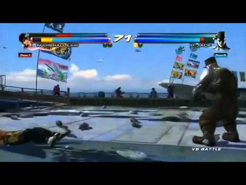 Tekken Tag Tournament 2: Rip (Forest Law/Marshall Law) Vs MYK (P-Jack/True Ogre)