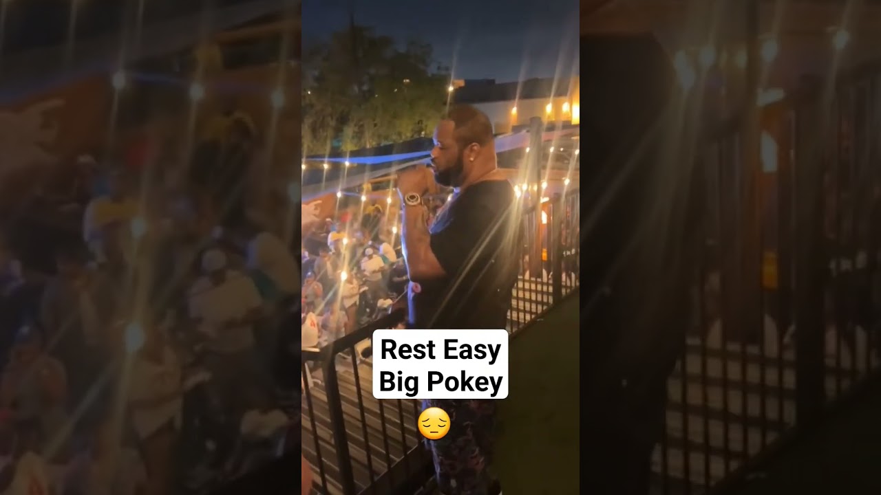 Rest Easy Big Pokey 😔 collapsed while performing #hiphop #trending #rap