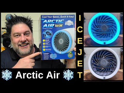 ❄️ Arctic Air Ice Jet review! ❄️ personal air cooler. [576]