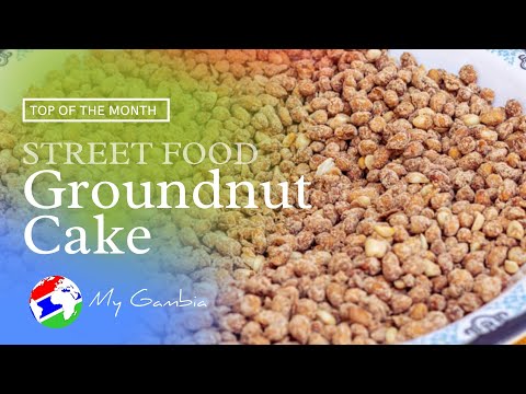 How to cook traditional Gambian (Street Food) Dish: Groundnut Cake | Recipe |My Gambia | My Magazine
