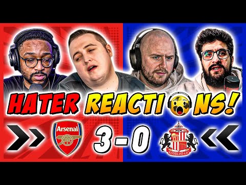 Arsenal's Rivals & Haters GUTTED 🤣 Reactions to Arsenal 3-0 Sunderland | Premier League Fan Reaction