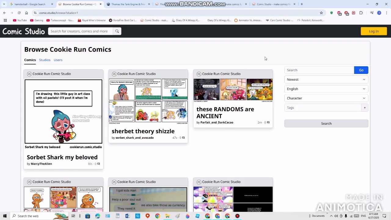 when browse comics becomes even a little worse in Comic Studio when I find out