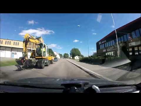 DASHCAM: DRIVING IN KÖPING 2016