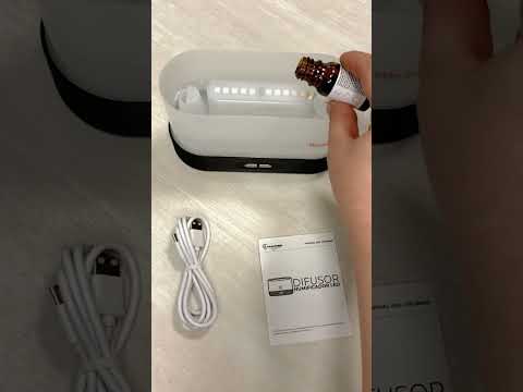 Humidificador Difusor Aromatico Efecto Llama Ultrasonico - Video