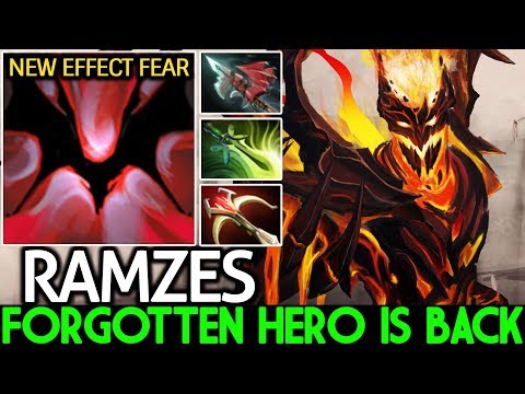 RAMZES [Shadow Fiend] Forgotten Hero is Back Crazy Buff Meta 7.23 Dota 2