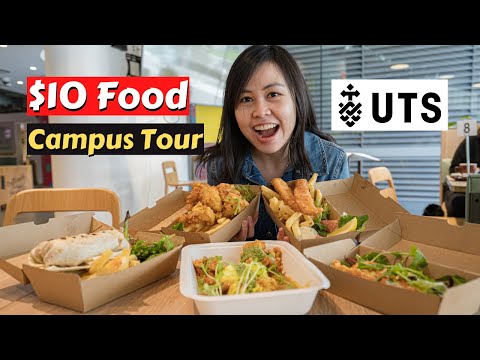 UTS $10 Food and Campus Tour Sydney Australia