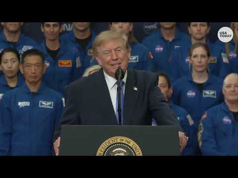 Full Trump speech honors Artemis II crew before Congressional Space Medal of Honor ceremony