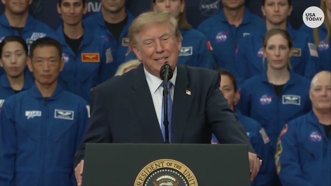 Full Trump speech honors Artemis II crew before Congressional Space Medal of Honor ceremony