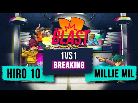 Hiro10 vs Millie Mill I Top32 1vs1 Breaking  I The Legits Blast 2025