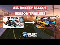 ALL ROCKET LEAGUE TRAILERS SEASON 1 - 13 | Rocket League | Sekuho