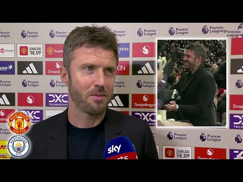 Michael Carrick debut Post Match Interview 🔥 | Man United vs Man City 2-0