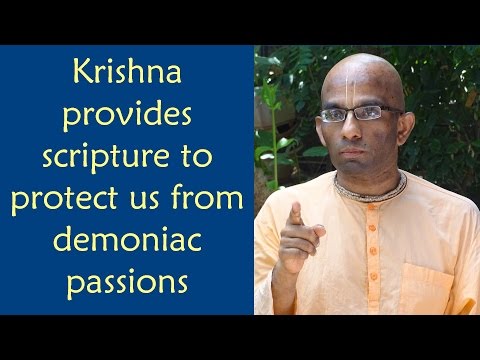 Bhakti Shastri (134) - Bhagavad Gita Chapter 16 Text 18 to 24