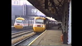 preview picture of video 'Trains In The 1990's   Reading & Oxford, 1st January 1993 Part 2'