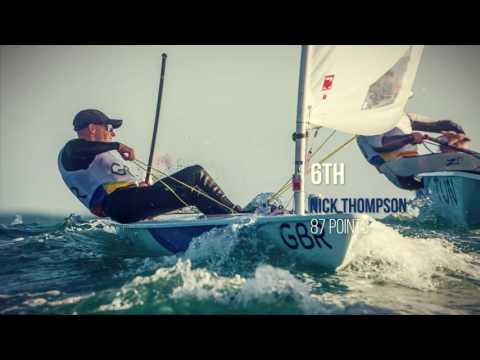 Rio 2016 Laser Medal Race Line Up