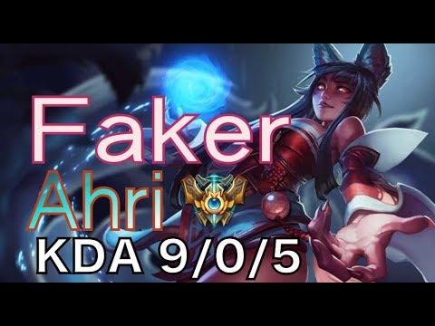 Faker Plays Ahri - Midlane Domination