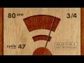 80 BPM 3/4 Wood Metronome HD