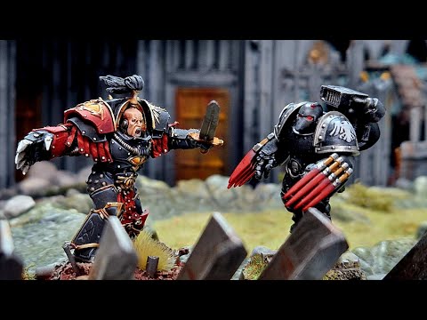 Sons of Horus vs Raven Guard, Horus Heresy battle report