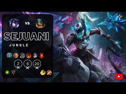 Sejuani Jungle vs Olaf - NA Patch 13.3