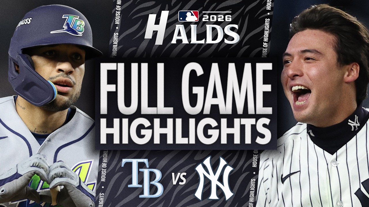 ⚾ [MLB ALDS] 2026.10.08 탬파베이 레이스 4-3 뉴욕 양키스 하이라이트