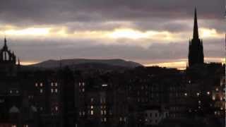 preview picture of video 'A Walk Around Edinburgh, Scotland - 27th November, 2012'