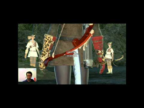 Final Fantasy XIV: A Realm Reborn - Archer lvl 30 class quest [HD]