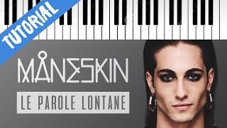[TUTORIAL] Måneskin | Le Parole Lontane // Piano Tutorial con Synthesia