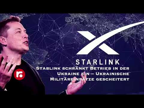 Starlink schränkt Betrieb in der Ukraine ein – Ukrainische Militäreinsätze gescheitert