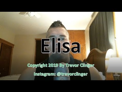 How To Pronounce Elisa
