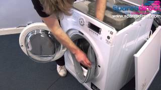 How to replace a washing machine door seal