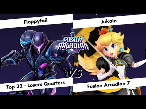 Fusion Arcadian # 7 - Floppyfail (Dark Samus) vs Jukain (Peach) - Losers Quarters-Final