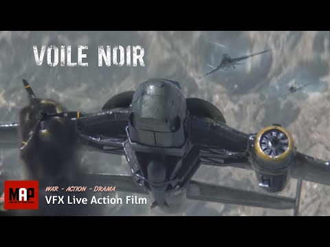 Live Action CGI VFX Animated Short “VOILE NOIR” War Adventure Film by ArtFx