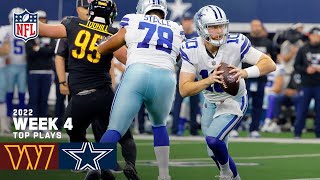 Dallas Cowboys Top Plays vs Washington Commanders 2022 Regular Season Week 4 Mp4 3GP & Mp3