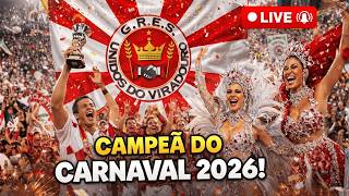 🟢 AO VIVO IRL: 👑🎭🇧🇷 VIRADOURO CAMPEÃ DO CARNAVAL 2026 VAMOS VER A FESTA! #rj
