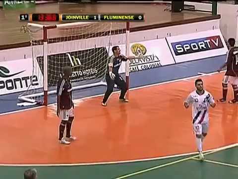 Os gols de Joinville 2 x 0 Fluminense pela Copa Gramado de Futsal