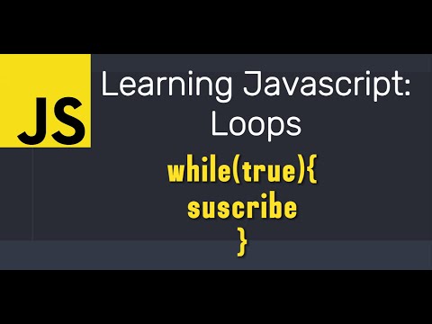 Learn Javascript Loops Javascript Course Episode 5