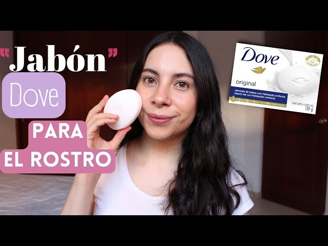 Vídeo relacionado con Dove Jabón original en pastilla para cara, cuerpo y manos con 1/4 de crema hidratante, 90 g