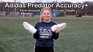 Adidas Predator Accuracy+ Firm Ground Cleats Review + Try on feet