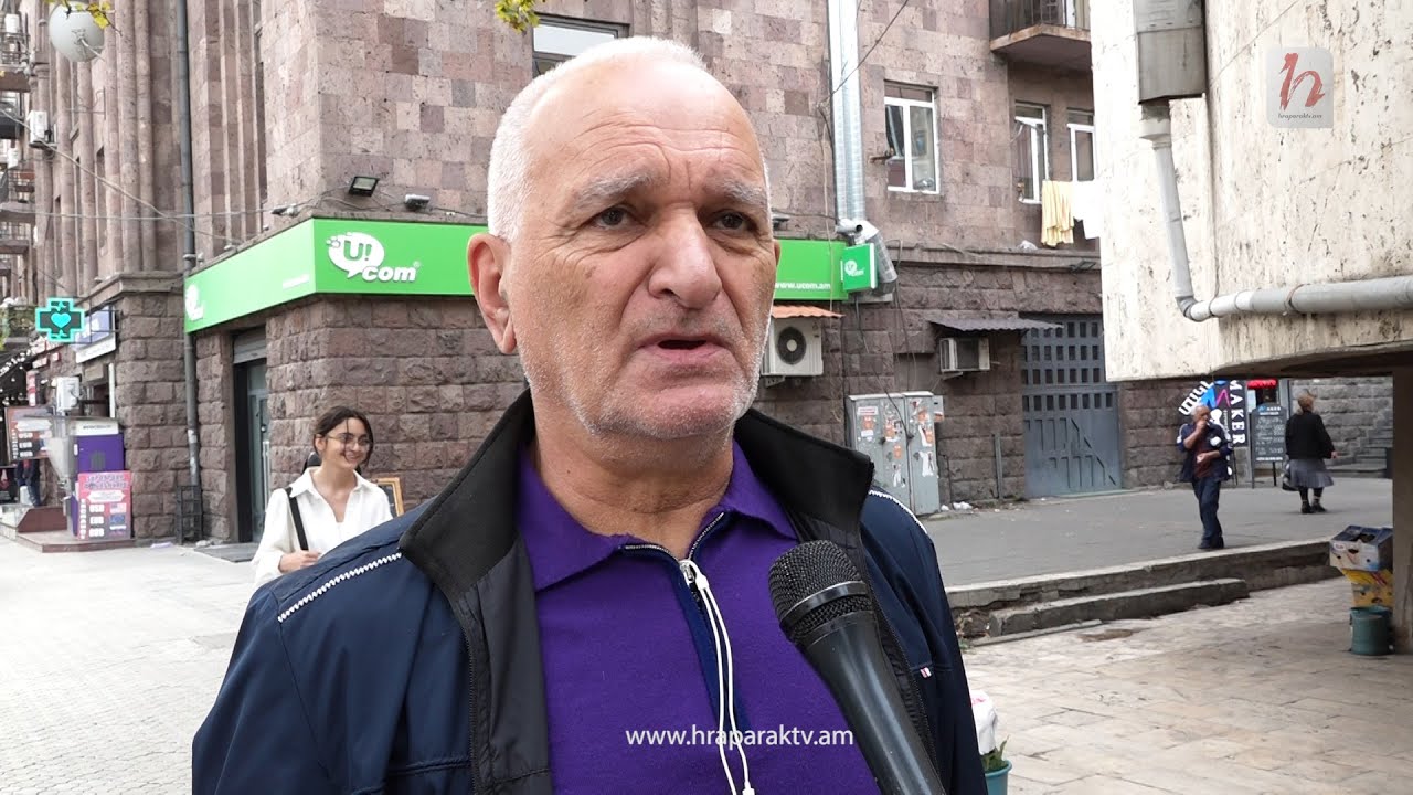 Երբեք չէի պատկերացնի, որ հայը իր հայրենիքը պետք է վաճառի