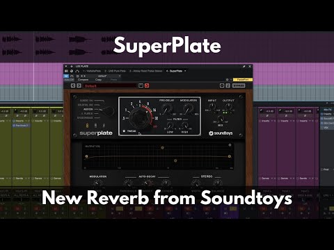SuperPlate | New Plate Reverb Plugin from Soundtoys