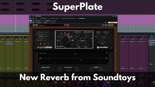 Video thumbnail for SuperPlate | New Plate Reverb Plugin from Soundtoys by Green Light Sound