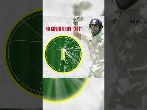 241 Runs With No Cover Drive By God Of Cricket 🏏🔥🙏 #sachin #tendulkar #shorts