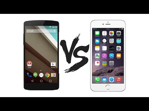 Android 5.0 Lollipop V/S IOS 8