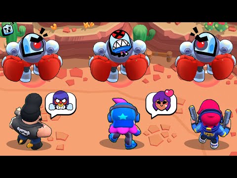 ANGRY ROBOT VS EVERY BRAWLER CHALLENGE !!