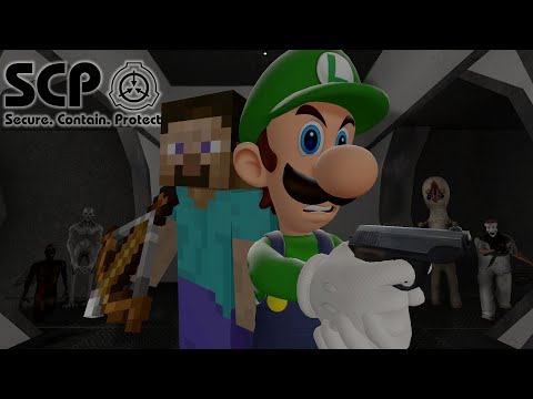 LUIGI AND STEVE AT THE SCP FOUNDATION - Garry's Mod