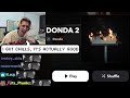 XQc Reacts To Kanye West Donda 2