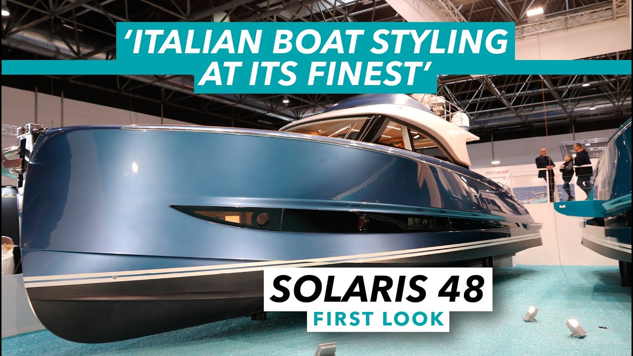 Solaris Power 48 Lobster Fly yacht tour