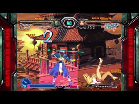 [GGXXAC+] Finest KO (R-Ky) Vs. Sin-E (Jam) - 7-27-13