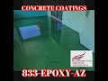 American Epoxy Arizona concrete coatings