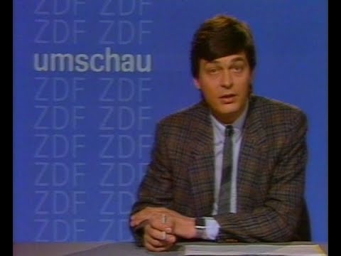 ARD & ZDF 1985 - Vormittagsprogramm: Beginn der "Umschau" (Thema u.a. Autokino in Deutschland)